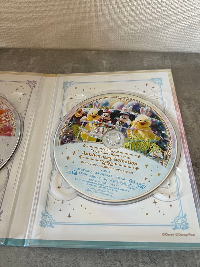 東京ディズニーリゾート 40周年 アニバーサリー・セレクション DVD