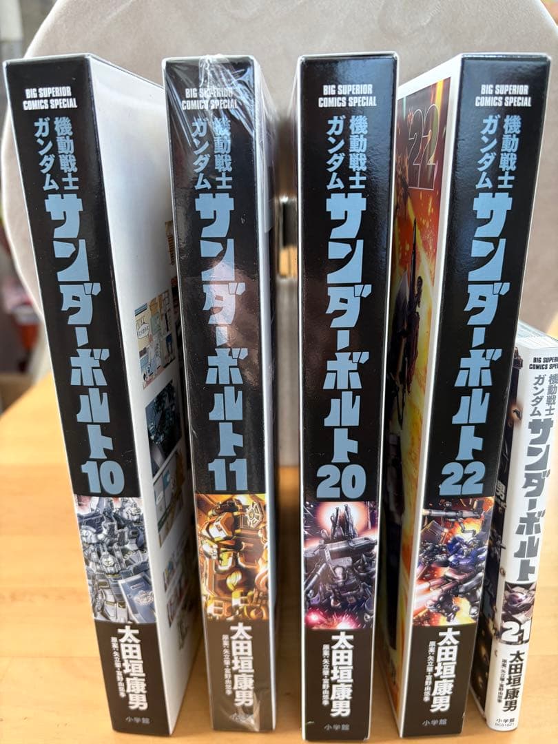 機動戦士ガンダム サンダーボルト 限定版 10、11、20、22巻　通常版21巻