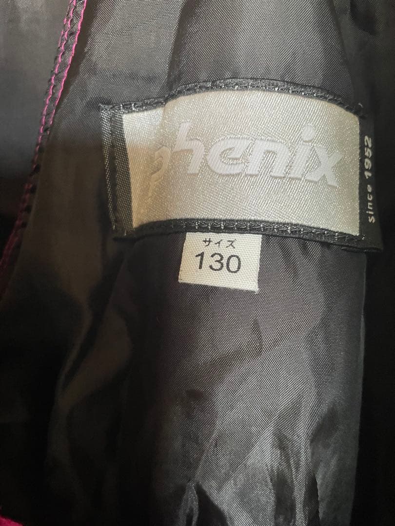 美品　phenix スキーウェアセット 130サイズ