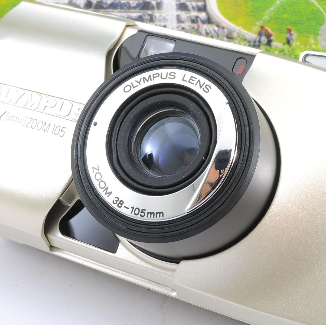 Olympus μ ミュー ZOOM105 フィルムカメラ オリンパス