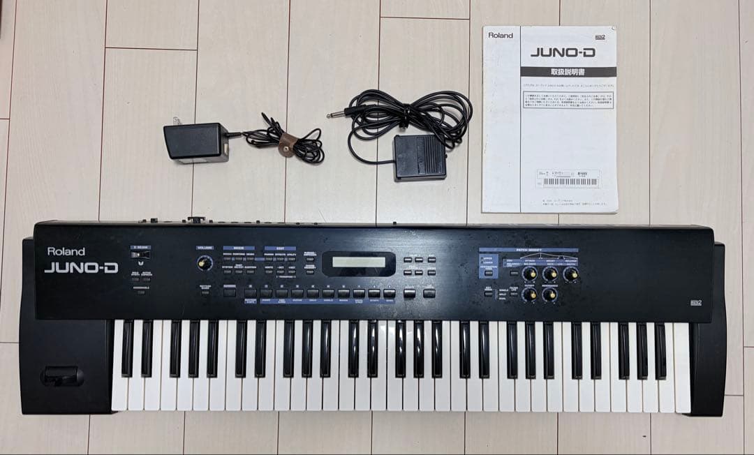 Roland JUNO-D シンセサイザー一式