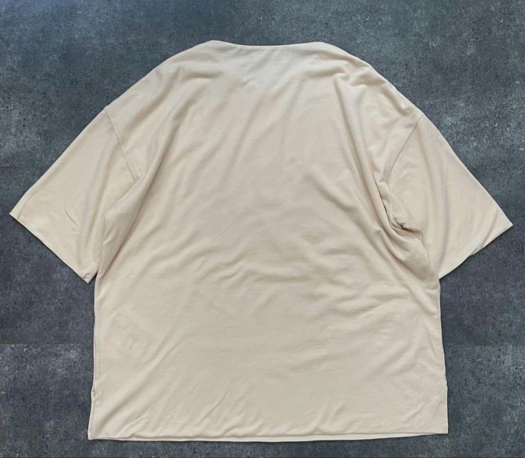 AURALEE オーラリー ヘンリーネックカットソー Tシャツ