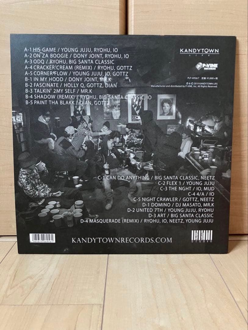 KANDYTOWN レコード　blakk motel