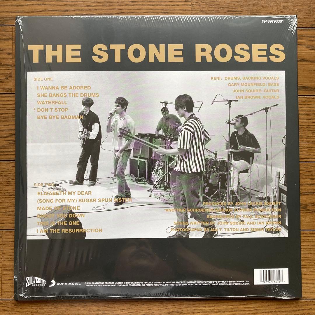 【THE STONE ROSES】クリアビニールLPレコード