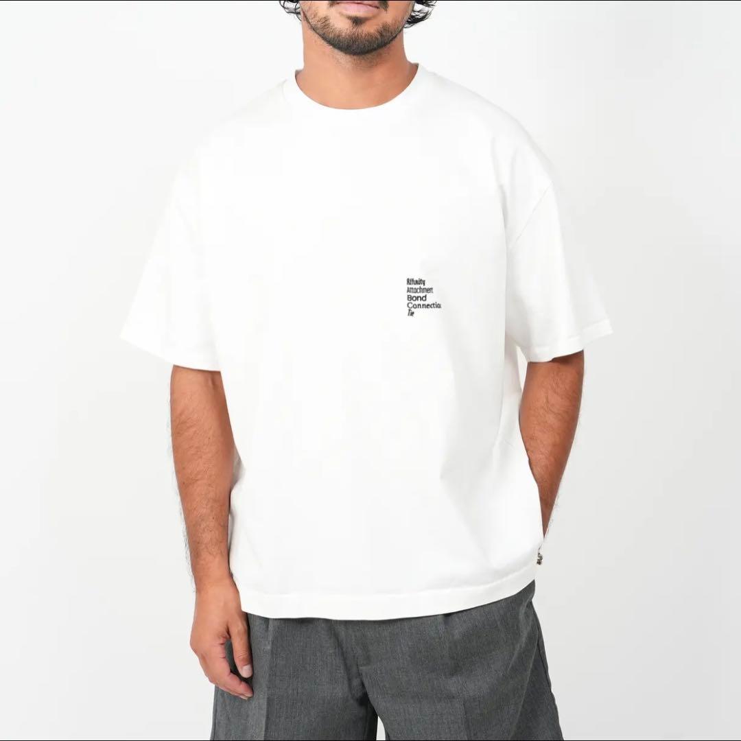 ovy Embroidery Cotton Wide T-shirt サイズL