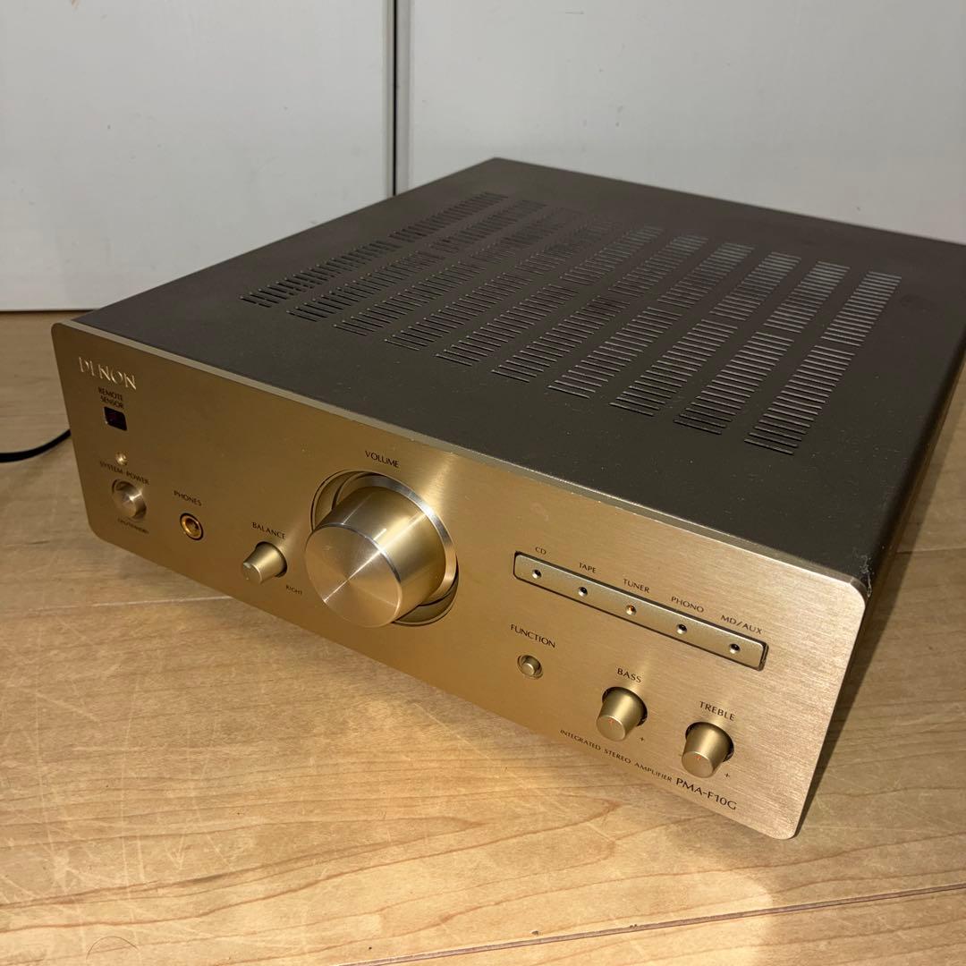 完動品DENON PMA-f10G プリメインアンプ　DENON