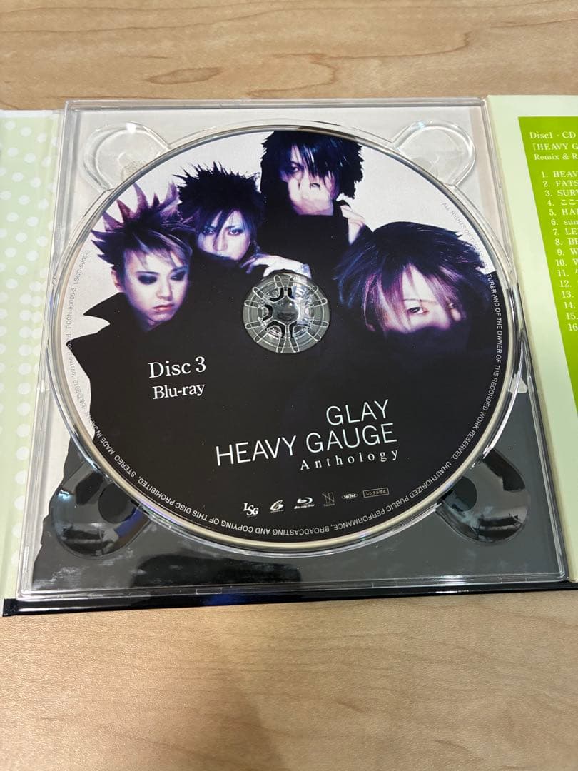 GLAY HEAVY GAUGE Anthology 3枚組