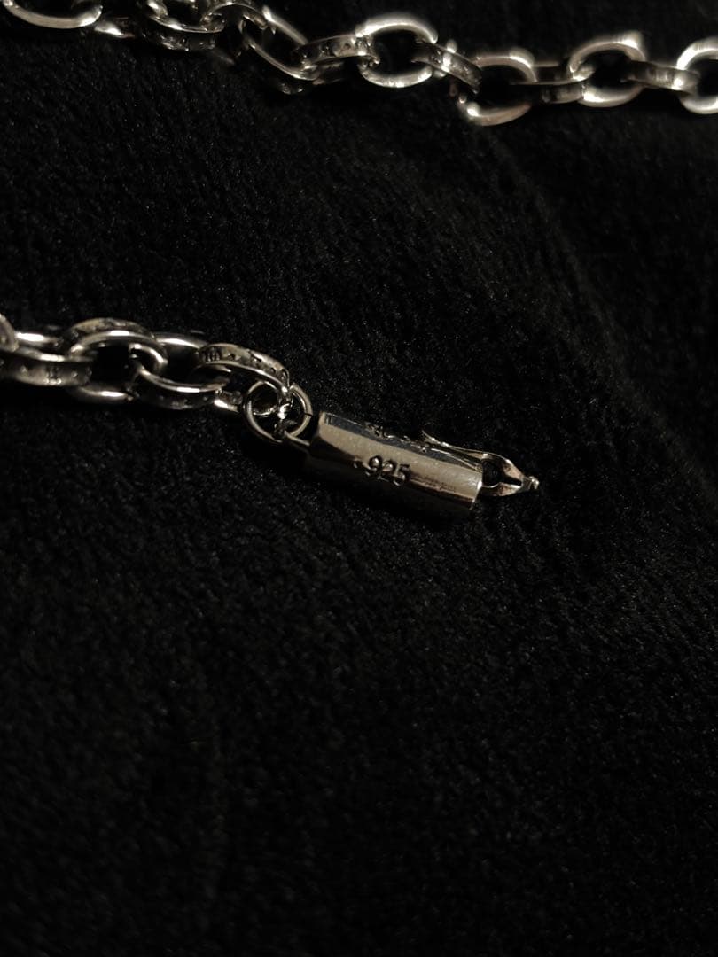 Chrome Hearts シルバー925 ペーパーチェーン約60cm