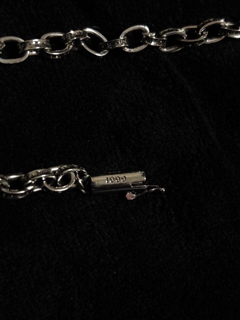 Chrome Hearts シルバー925 ペーパーチェーン約60cm