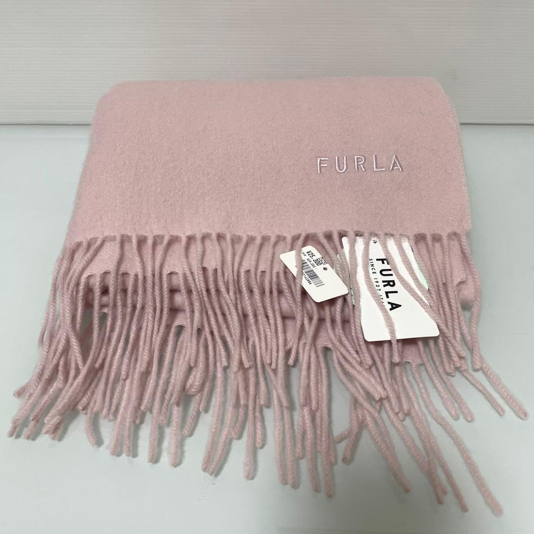 FURLA フルラ カシミア マフラー 洗えるカシミア
