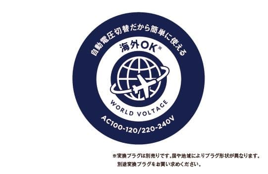 【海外対応】TESCOM プロテクトイオン　ヘアドライヤー　TD860A