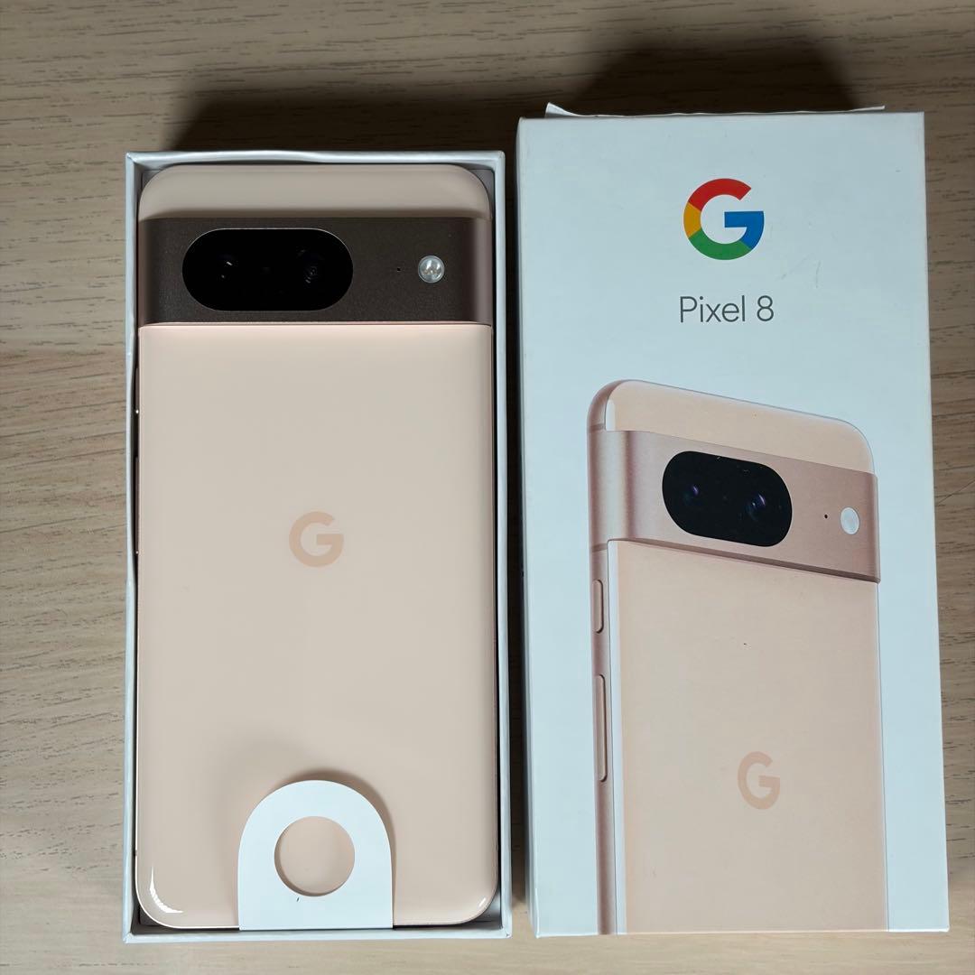 【未使用品】Google Pixel 8 128GB ローズ SIMフリー