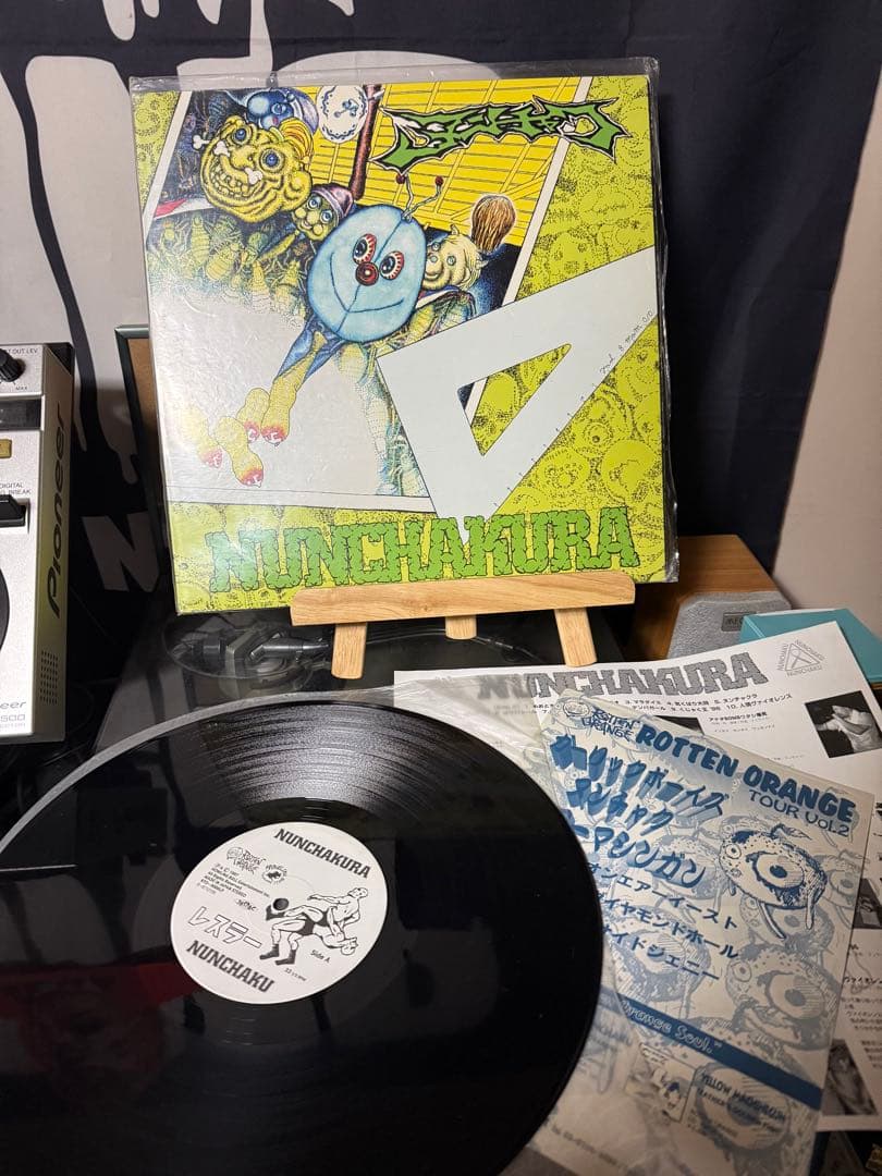 ヌンチャク/ JOHN HOLMEZ / SPANAM レコードセット+おまけ