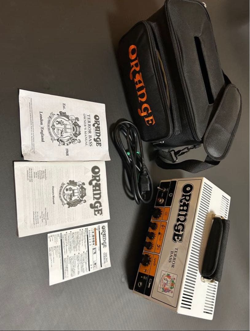 【値上げ前最終】ORANGE TERROR BASS 500ベース用ヘッドアンプ