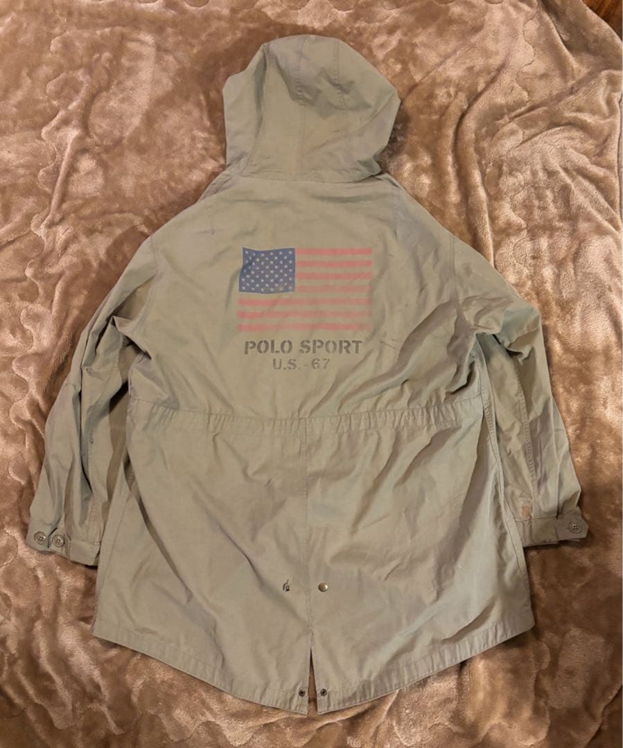 即決値下げ可　90s POLO SPORT m-51 モッズコート