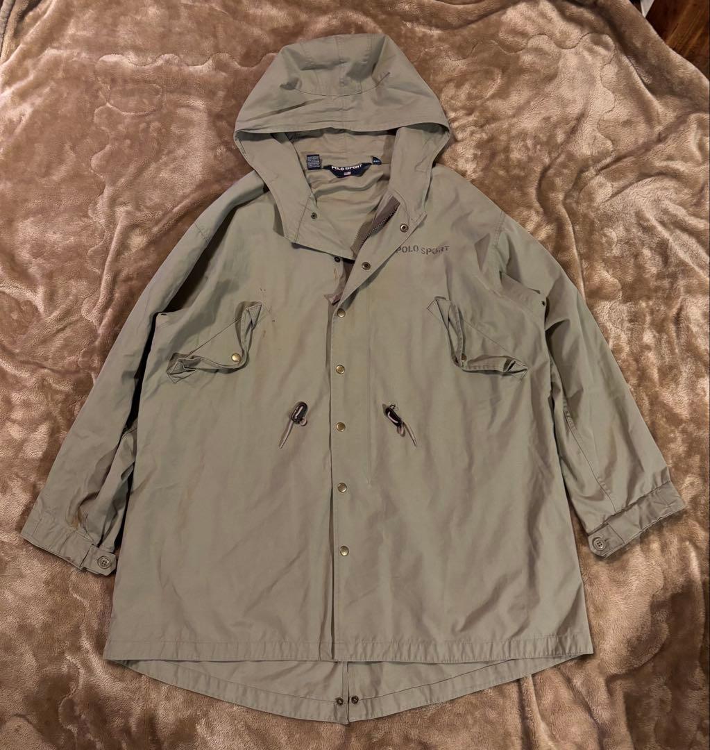 即決値下げ可　90s POLO SPORT m-51 モッズコート