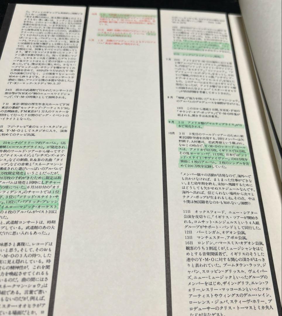 アート・デザイン・音楽 YMO WORLD TOUR'80 TOKIO toTOKYO