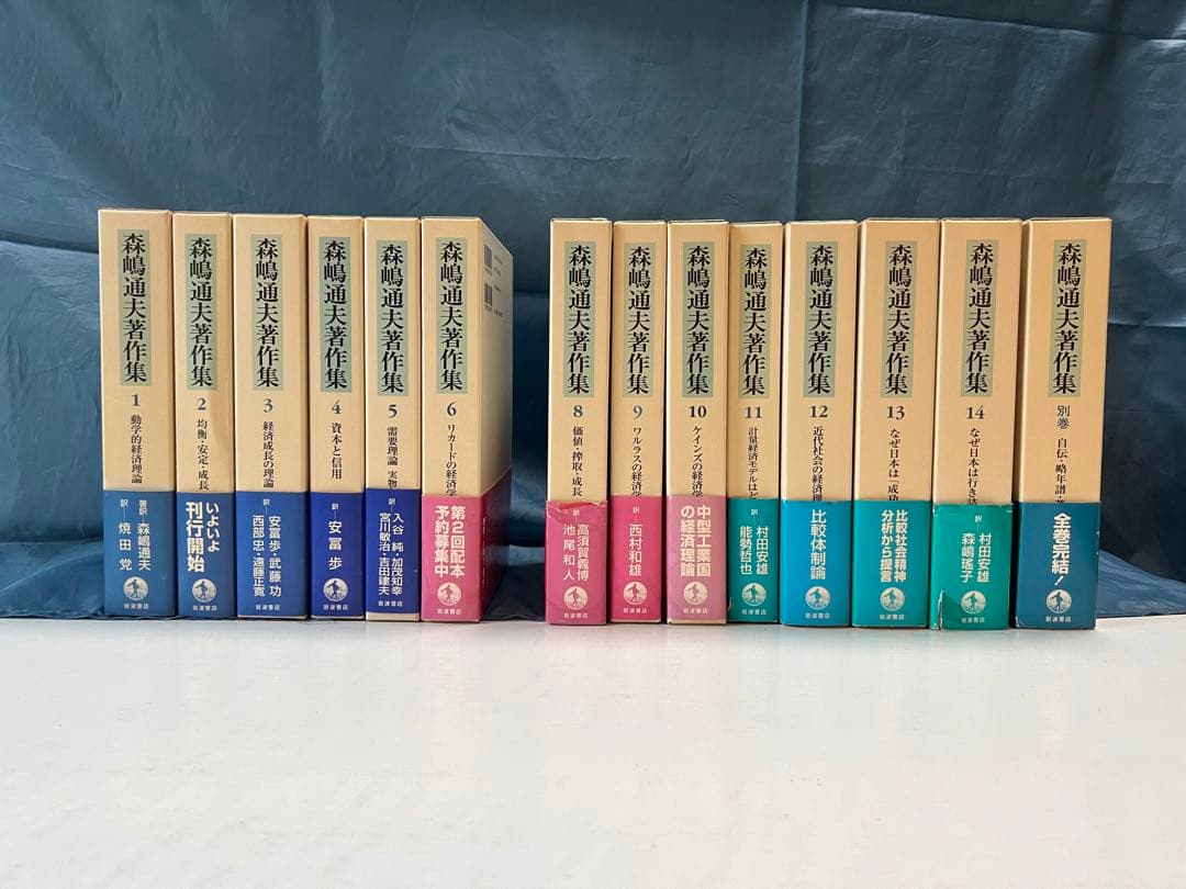 森嶋通夫著作集　7巻なし
