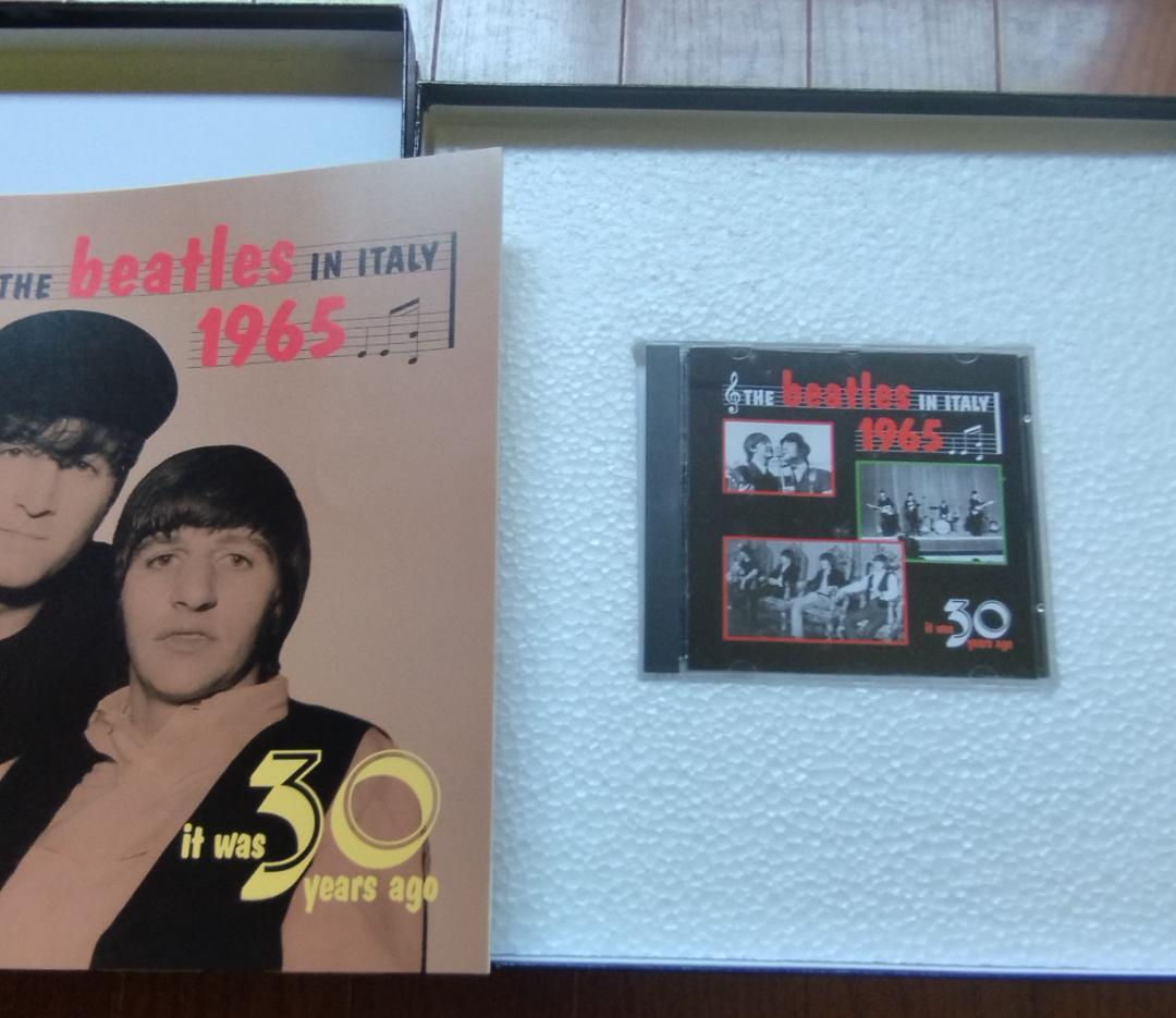 送料無料 BOX仕様 ビートルズ LIVE IN ITALY 1965 CD