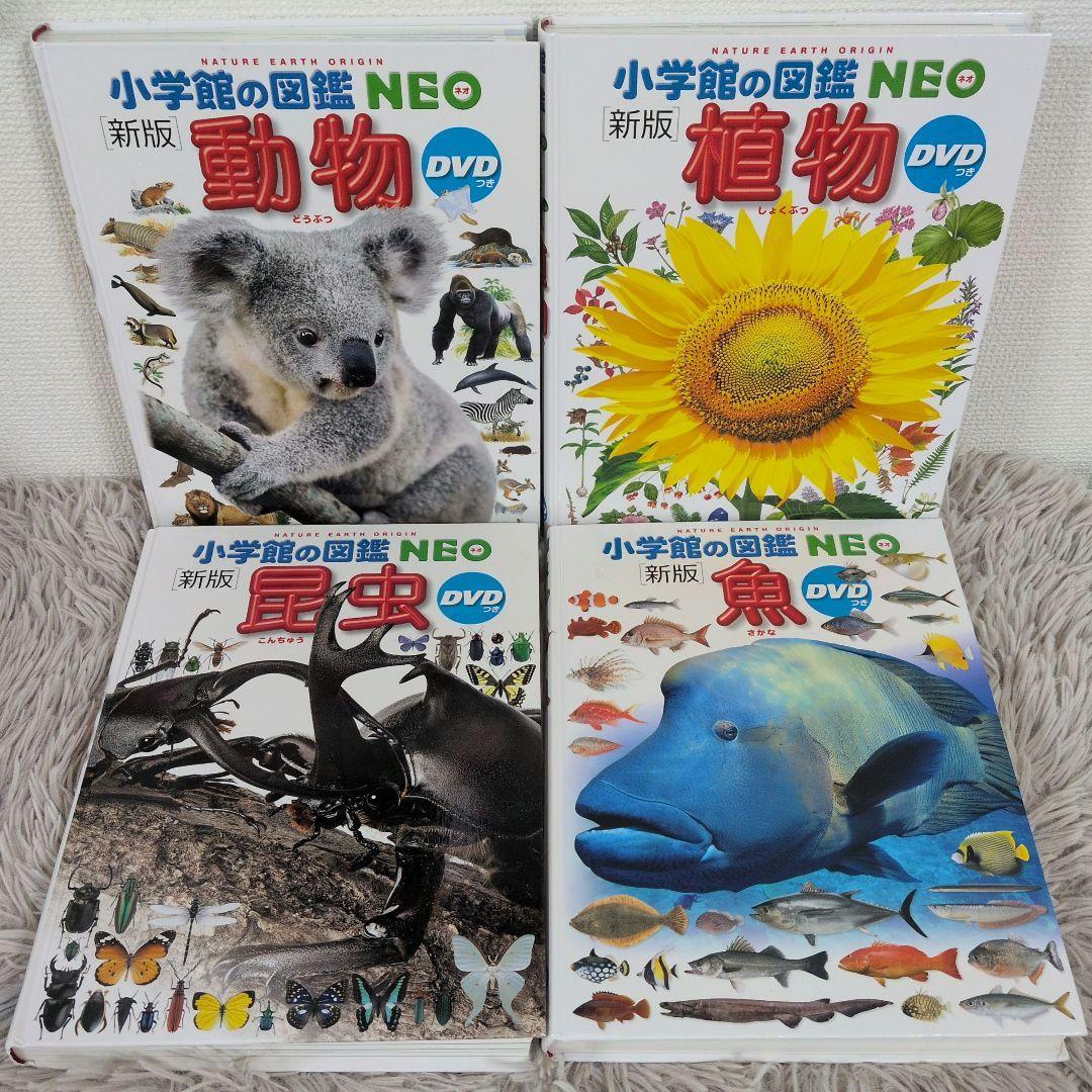 【週末お値下げ】小学館の図鑑　NEO ネオ　新版　7冊セット　DVD無し