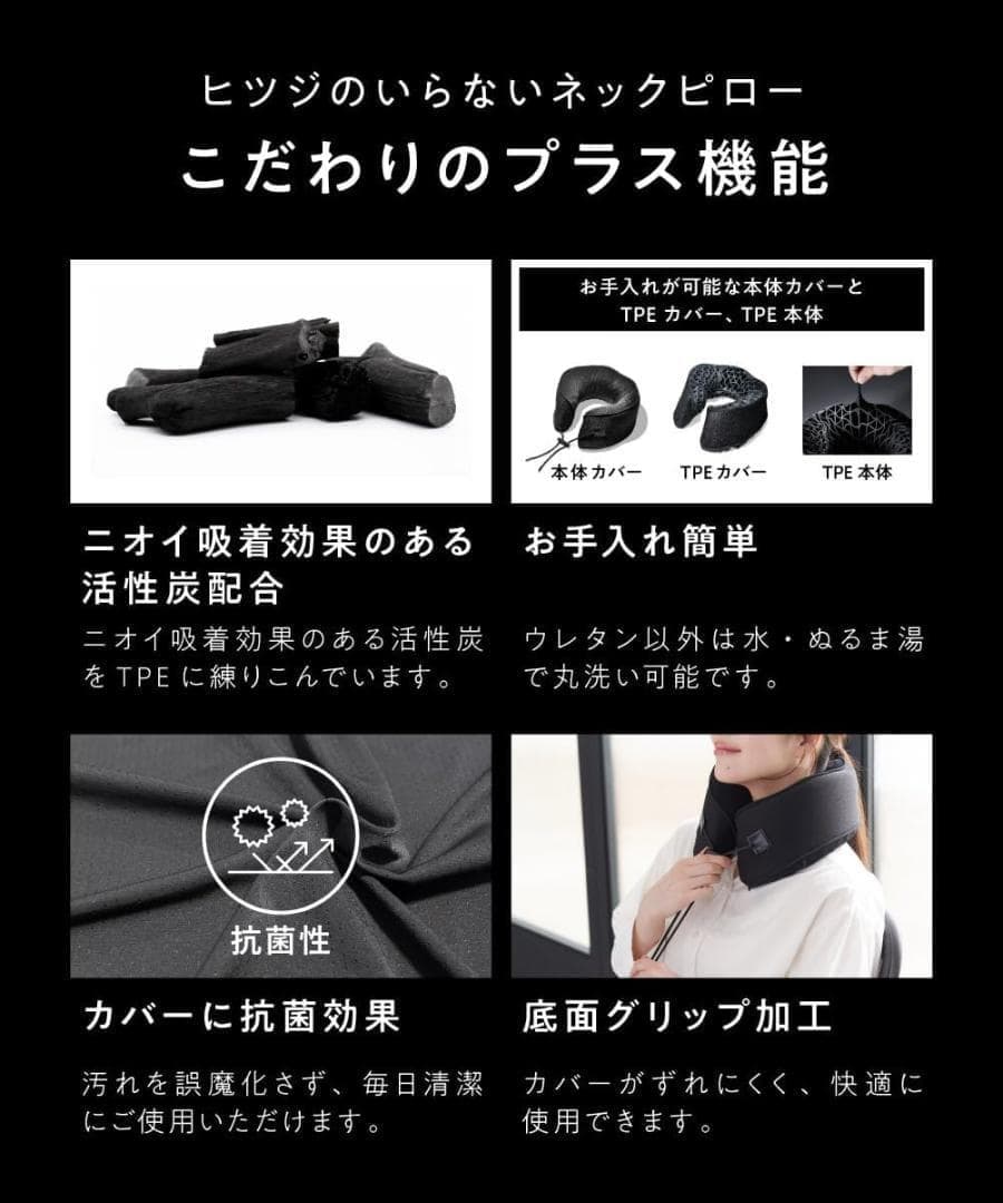 【新品】ヒツジのいらないネックピロー 首枕 携帯枕 旅行枕