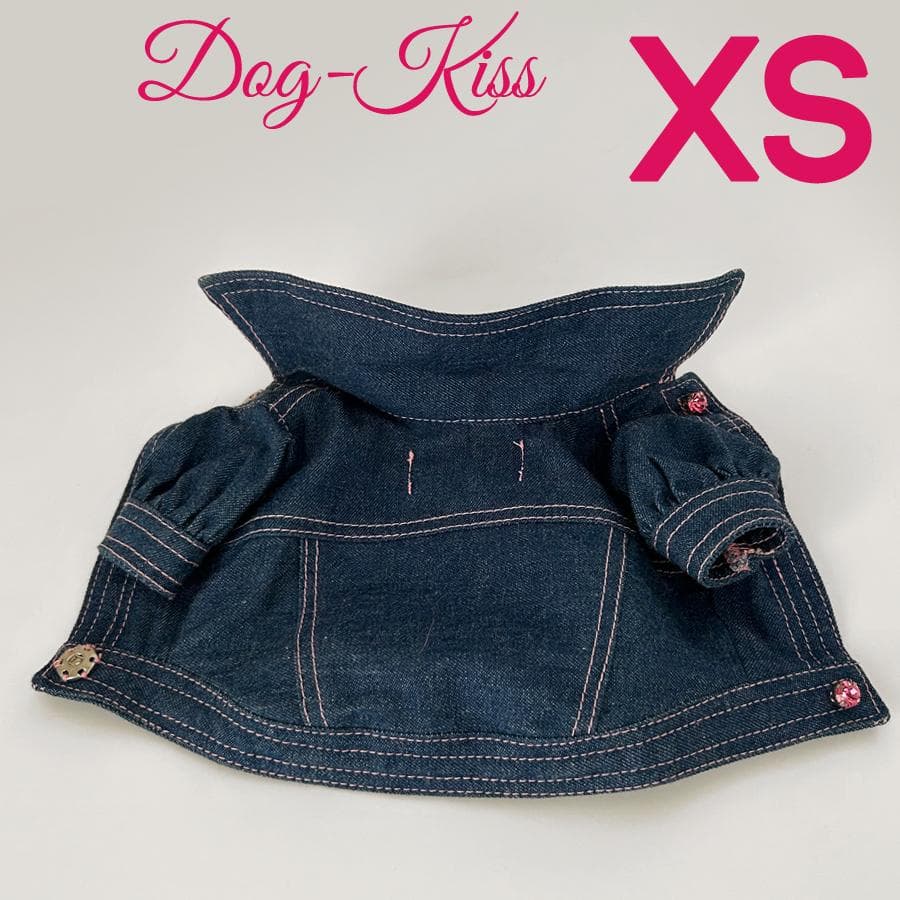 Dogkiss【XS】ファー付きデニムJK 未使用