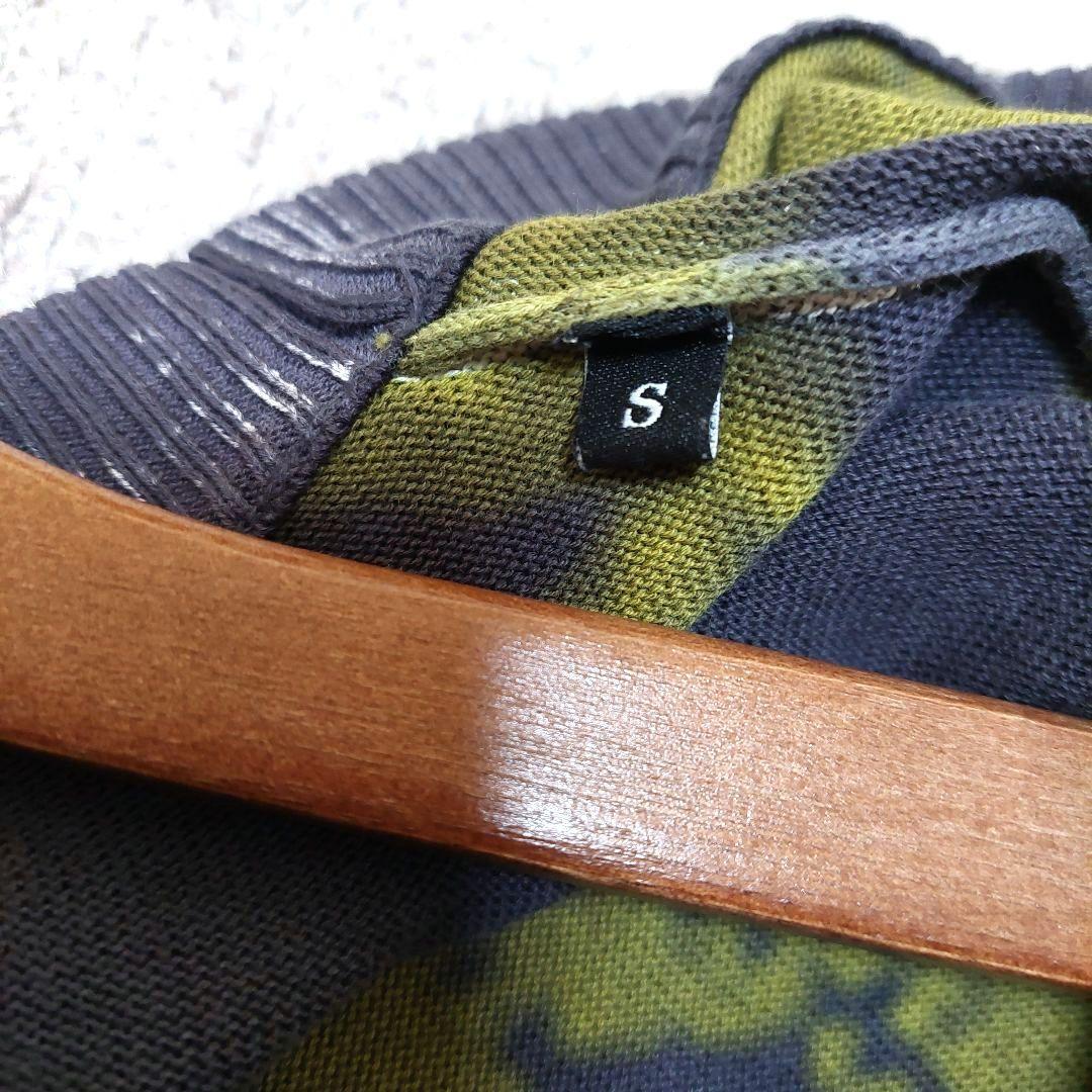 DIESEL　カーディガン カモフラルーズ　S　コットン　薄手　極美品✨