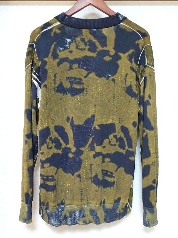 DIESEL　カーディガン カモフラルーズ　S　コットン　薄手　極美品✨