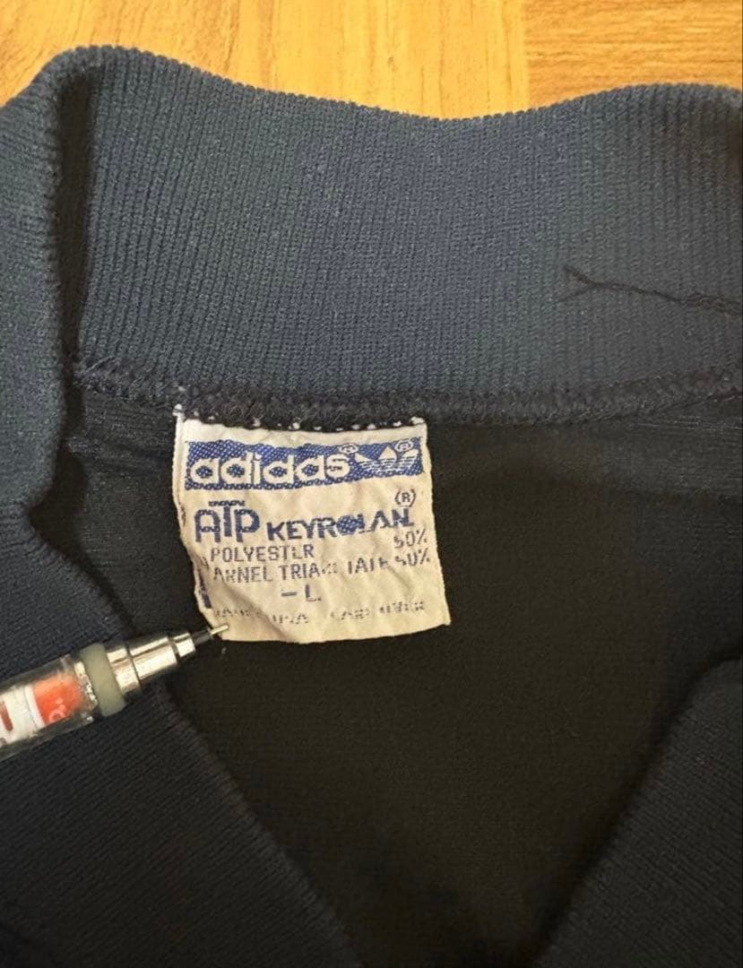 adidas ATP 黒赤 ジャージ vintage 80s 古着