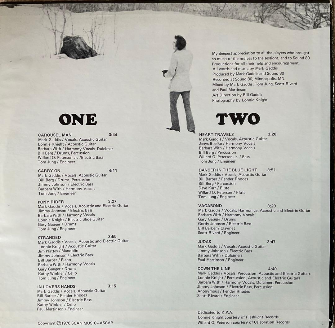 洋楽 MARK GADDIS