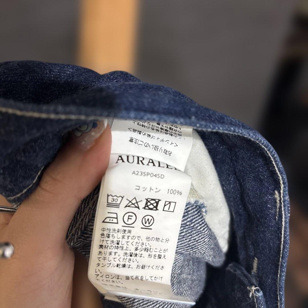 AURALEE ストレートデニム サイズ1