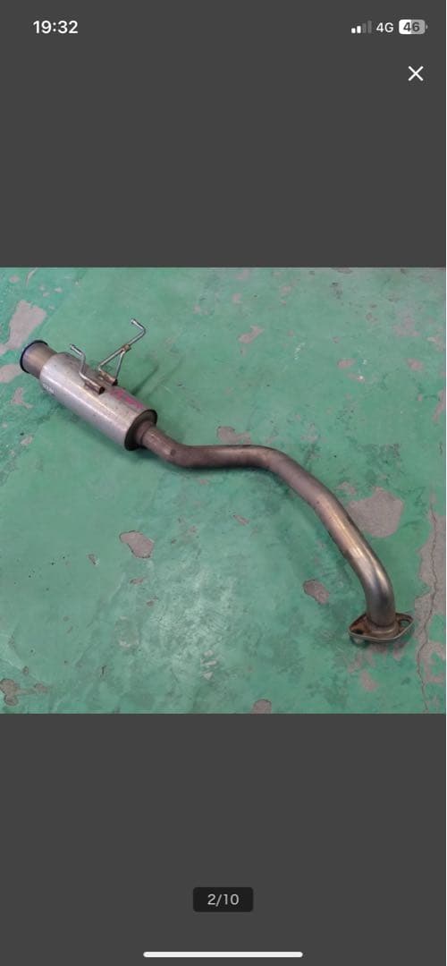柿本　社外リアマフラー　JASMA　06＆S ge6 ge8 ホンダ　フィット