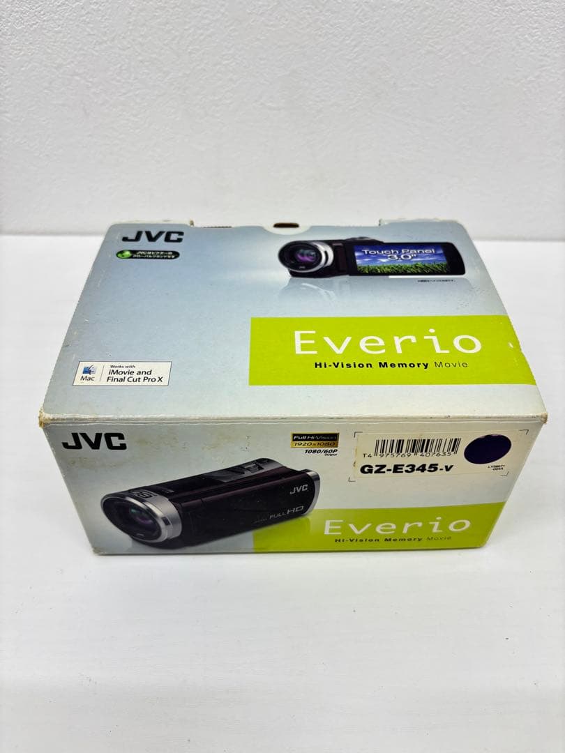 JVC Everio GZ-E345-V ビデオカメラ バイオレット　「美品」