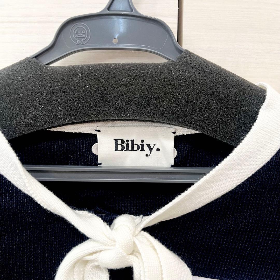 トップス bibiy. B. CLUB TIE CARDIGAN
