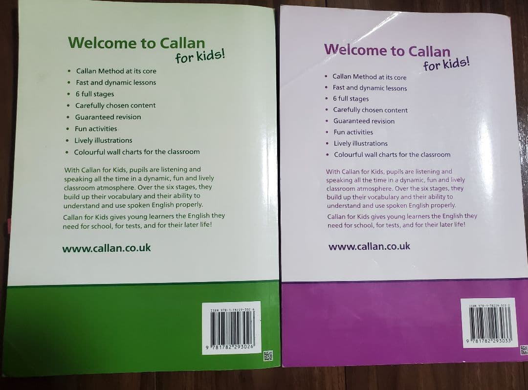 Callan for Kids ステージ 5 & 6セット