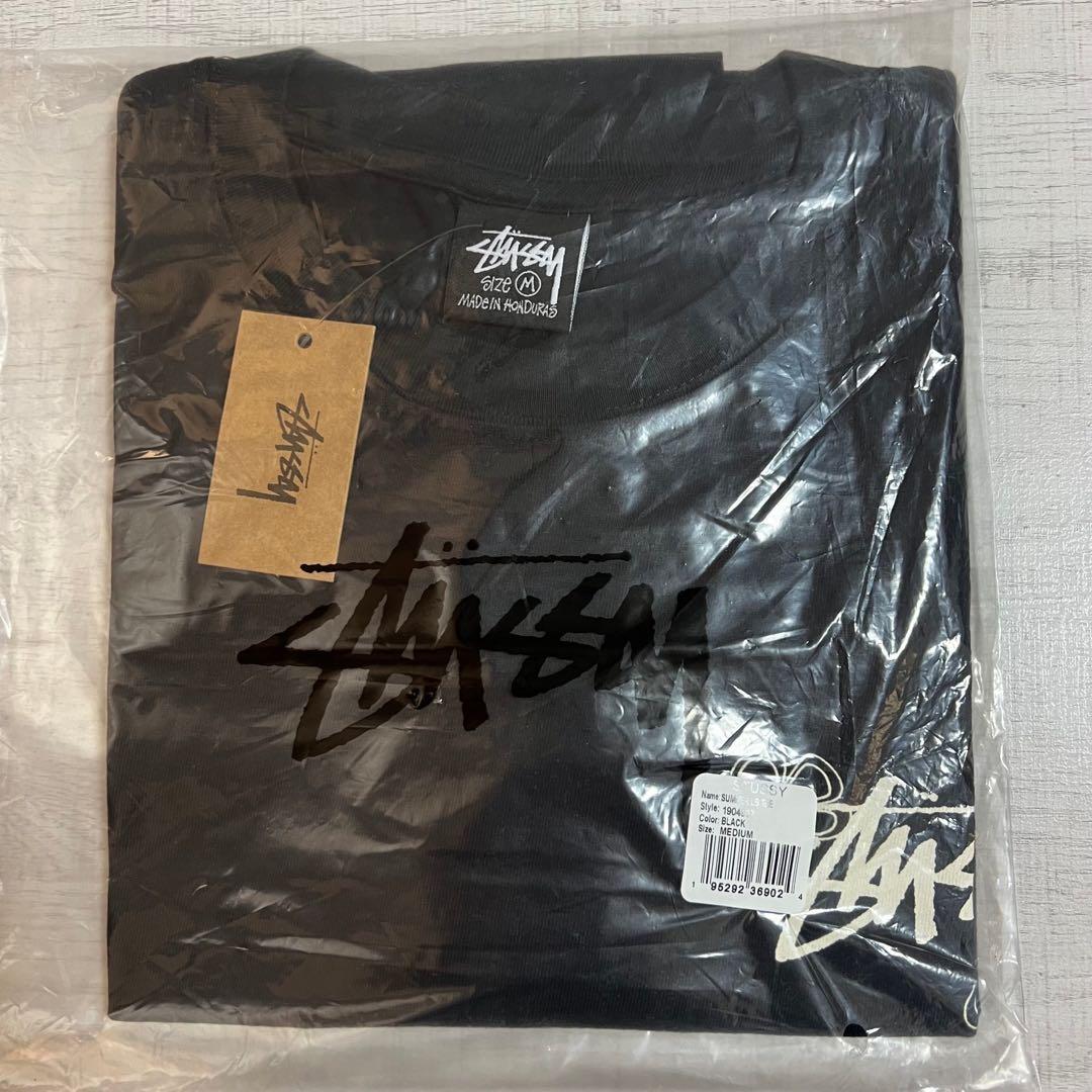 【Mサイズ】STUSSY SUMMER LB TEE BLACK 黒