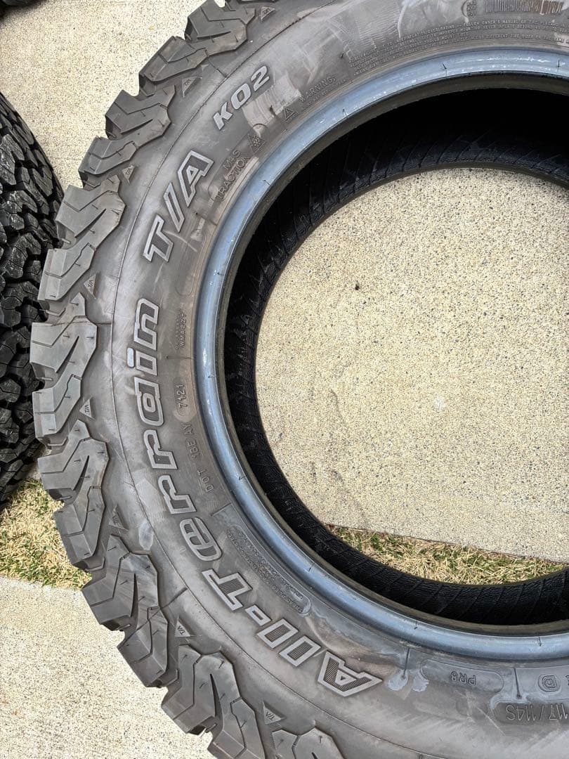 タイヤ・ホイール 255/70R18 BFGoodrich All-Terrain T/A KO2