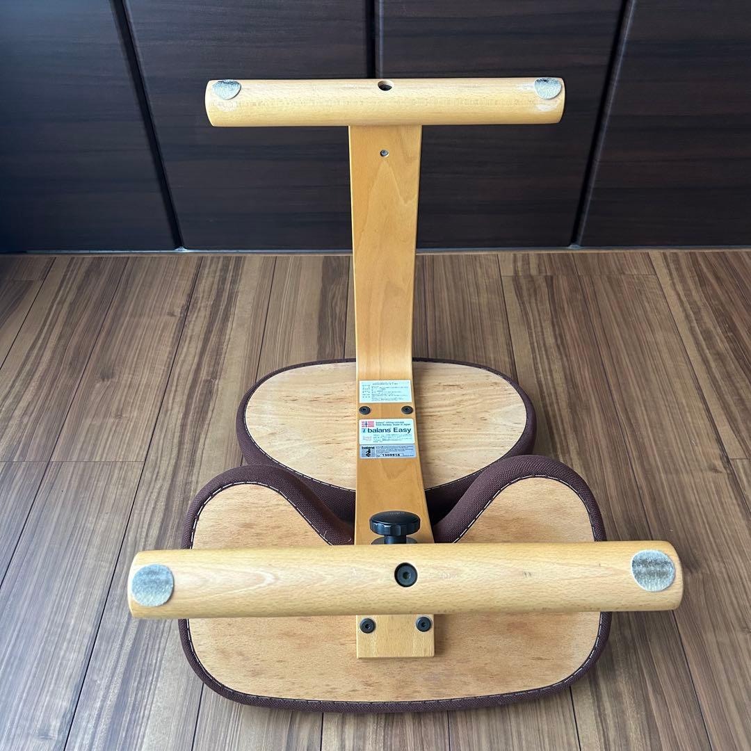 ぴ*す様 【正規品】姿勢 サカモトハウス バランスチェア イージー［ブラウン］