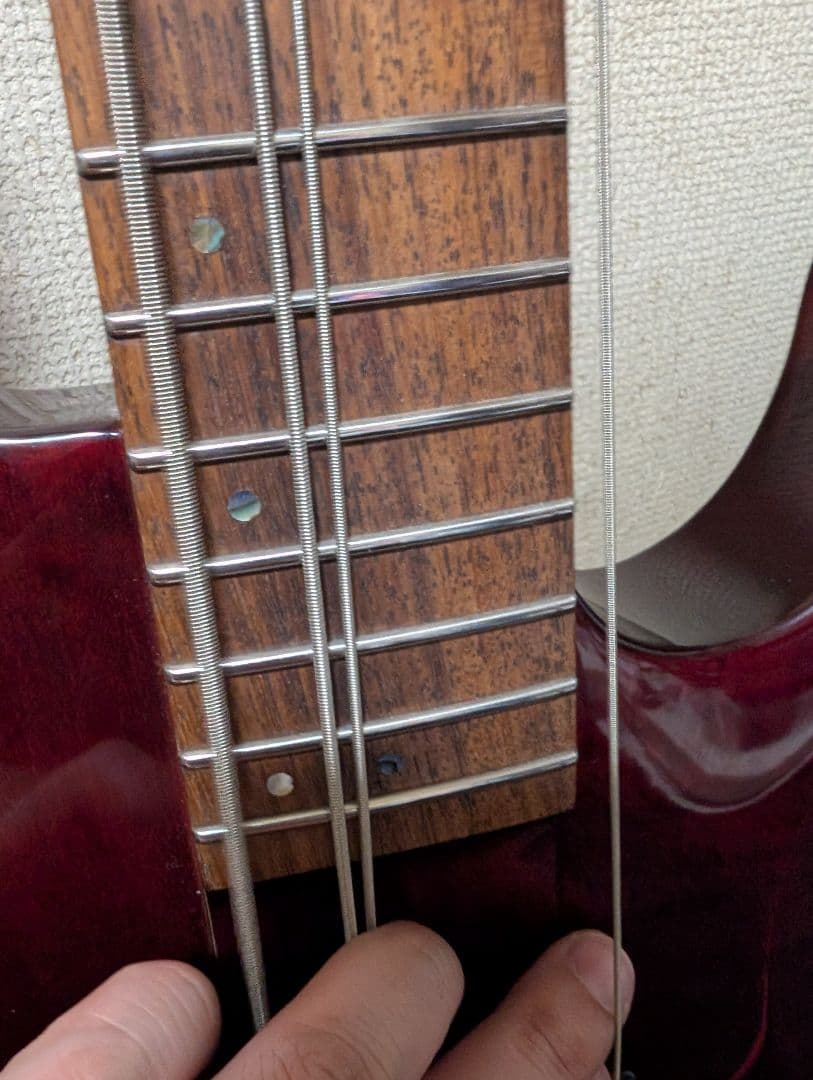 定価約6万 廃盤 grassroots フォレストベース ESP系 エレキベース