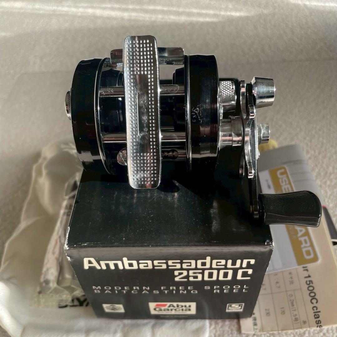 Abu Garcia Ambassadeur 2500C 黒　デッドストック新品