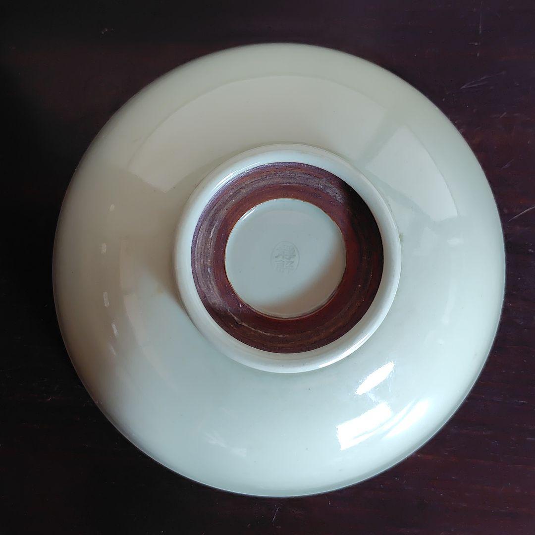青磁 菓子鉢 木箱付き 龍 内藤静解 磁器 アンティーク レトロ 春