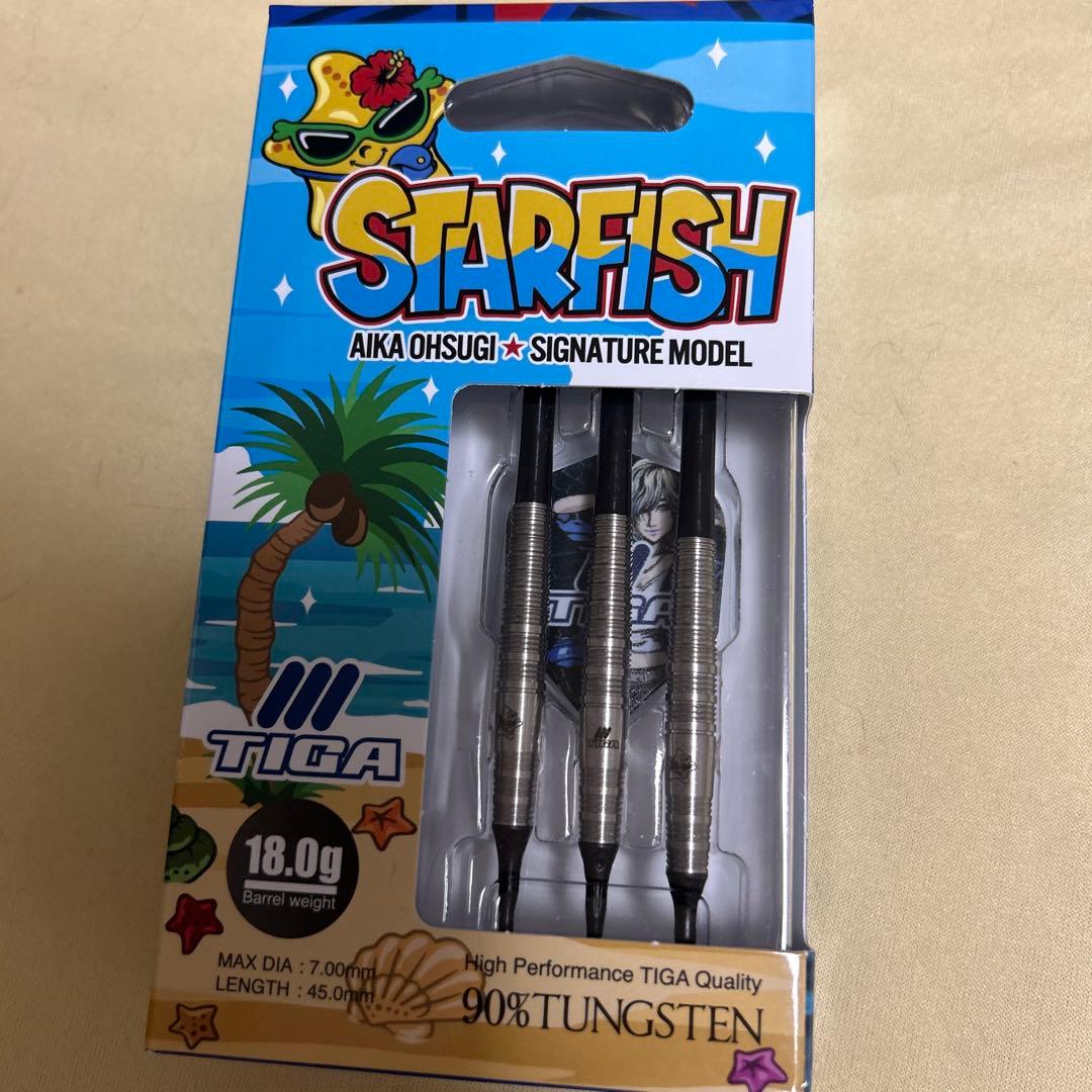 ティガ スターフィッシュ 大杉愛華モデル ダーツ バレル