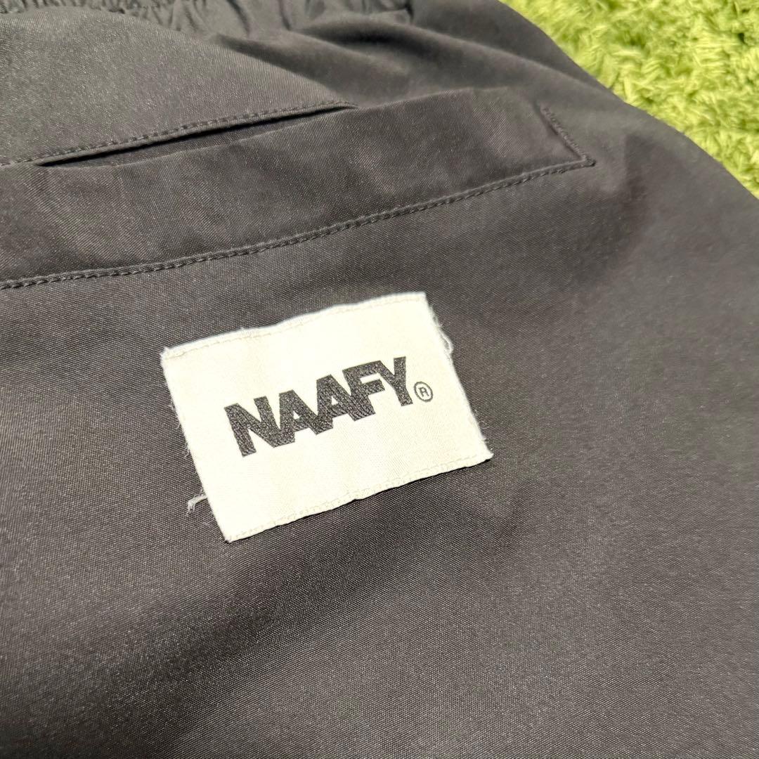 NAAFY ジョガーパンツ　メンズ XLサイズ　ブラック