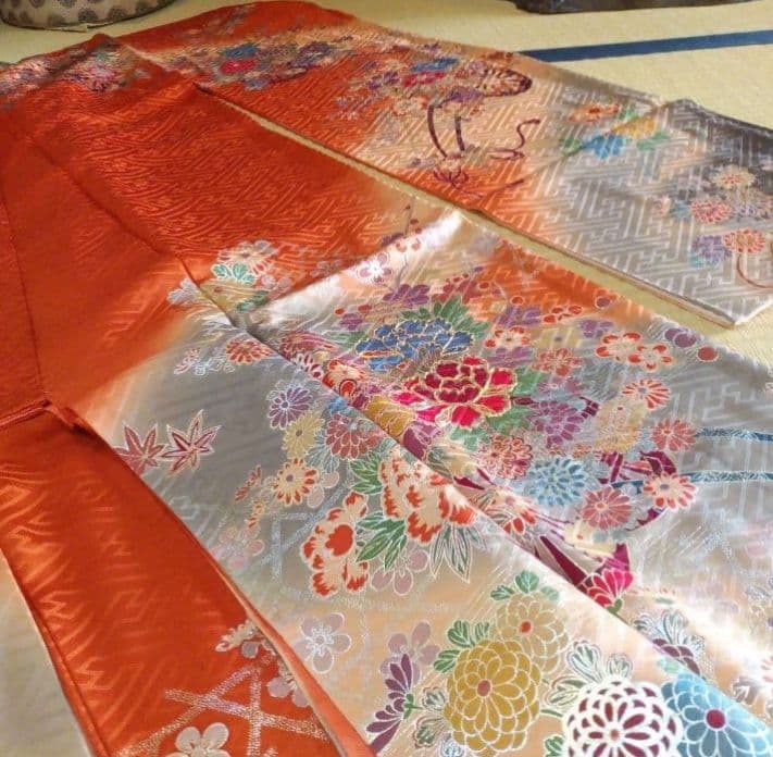 圧巻の逸品&極美品【成人式 正絹 和装小物 着物 振袖 留袖 訪問着 黒留袖】