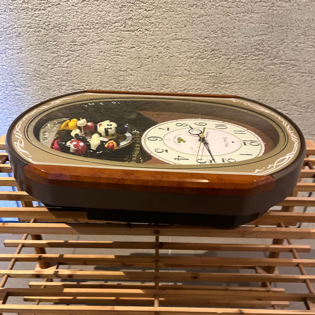 SEIKO Disney Time からくりメロディ時計　壁掛時計FW554B