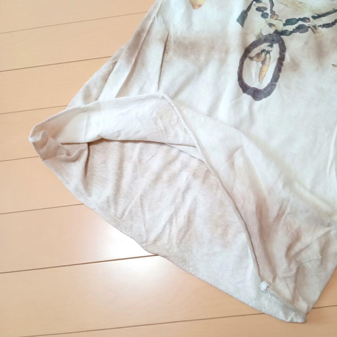【Y2K】goa ゴア Tシャツ プリント 古着 90s フレンチスリーブ 夏