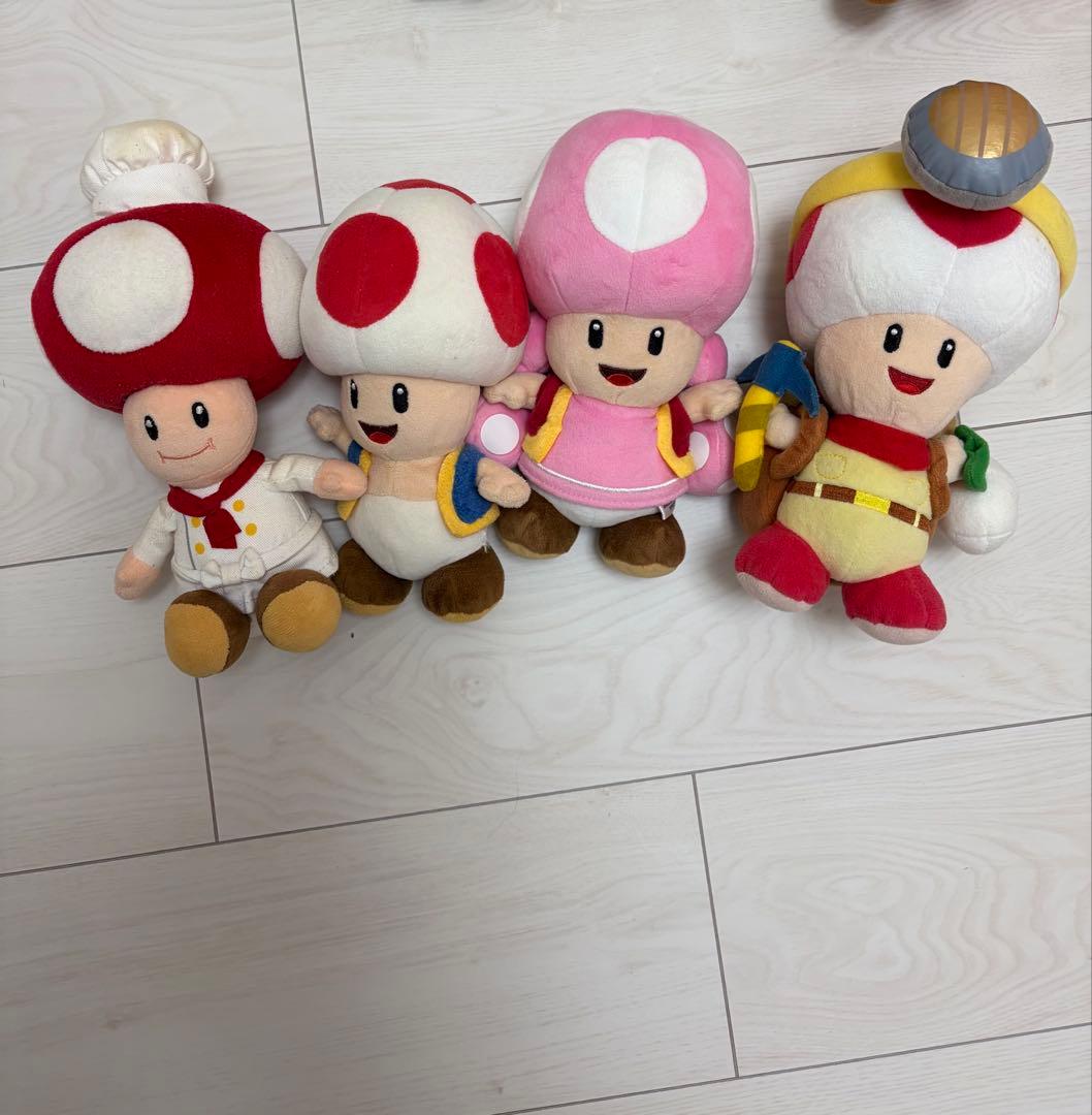 【週末値下げ】マリオキャラクターぬいぐるみセット