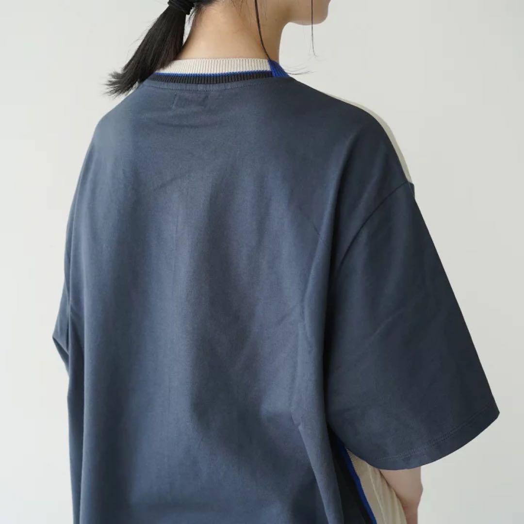 coohem コーヘンKNIT SIDELINE T-SHIRT