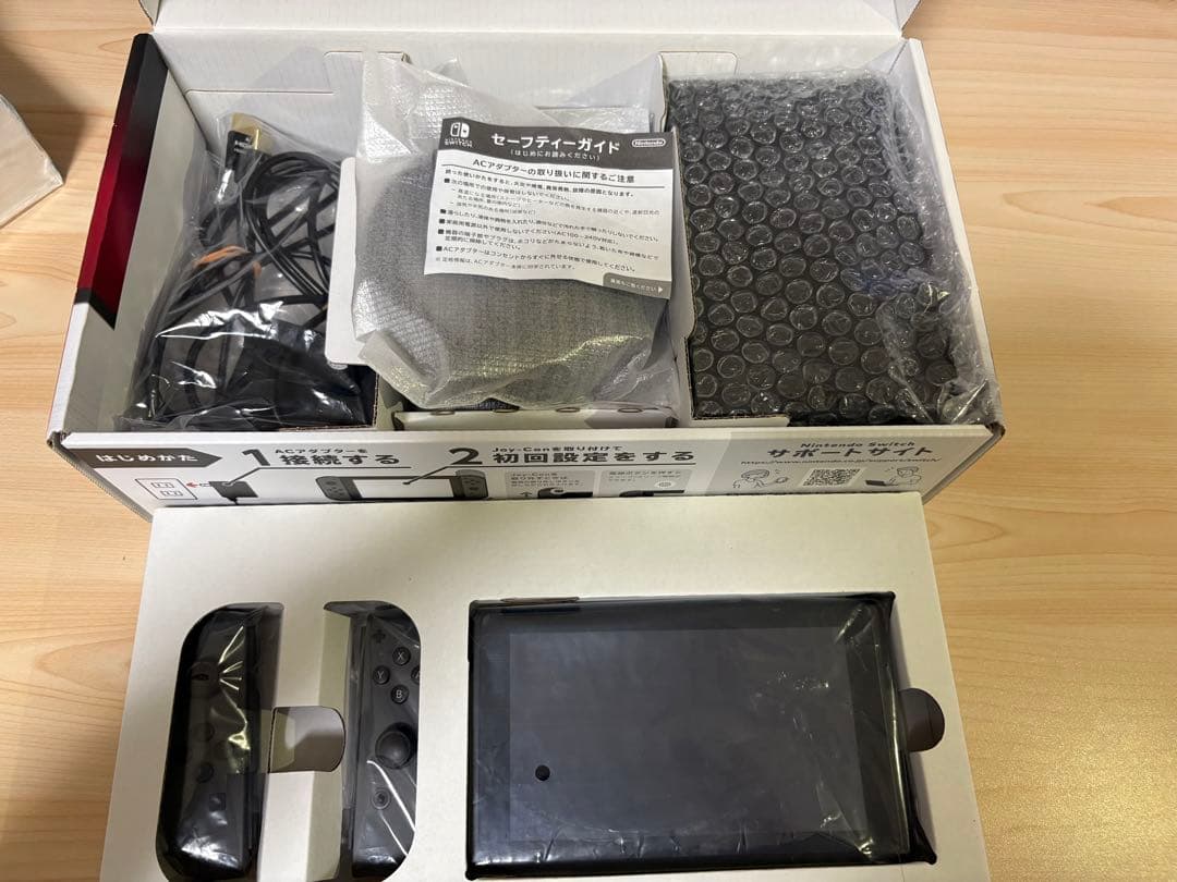 Nintendo Switch 本体 グレー付属品付き