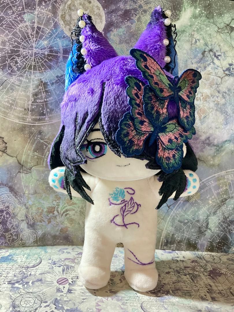 な*じ様 モーヴ ✧ 20cm 自作ぬいぐるみ